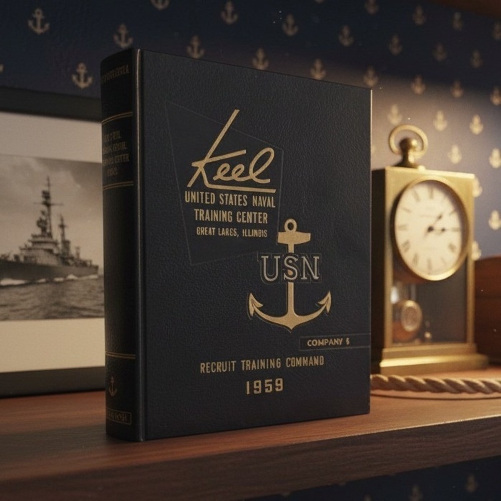 Keel US Naval Training Center 1959, Great Lakes Illinois Company 6 Yearbook USN